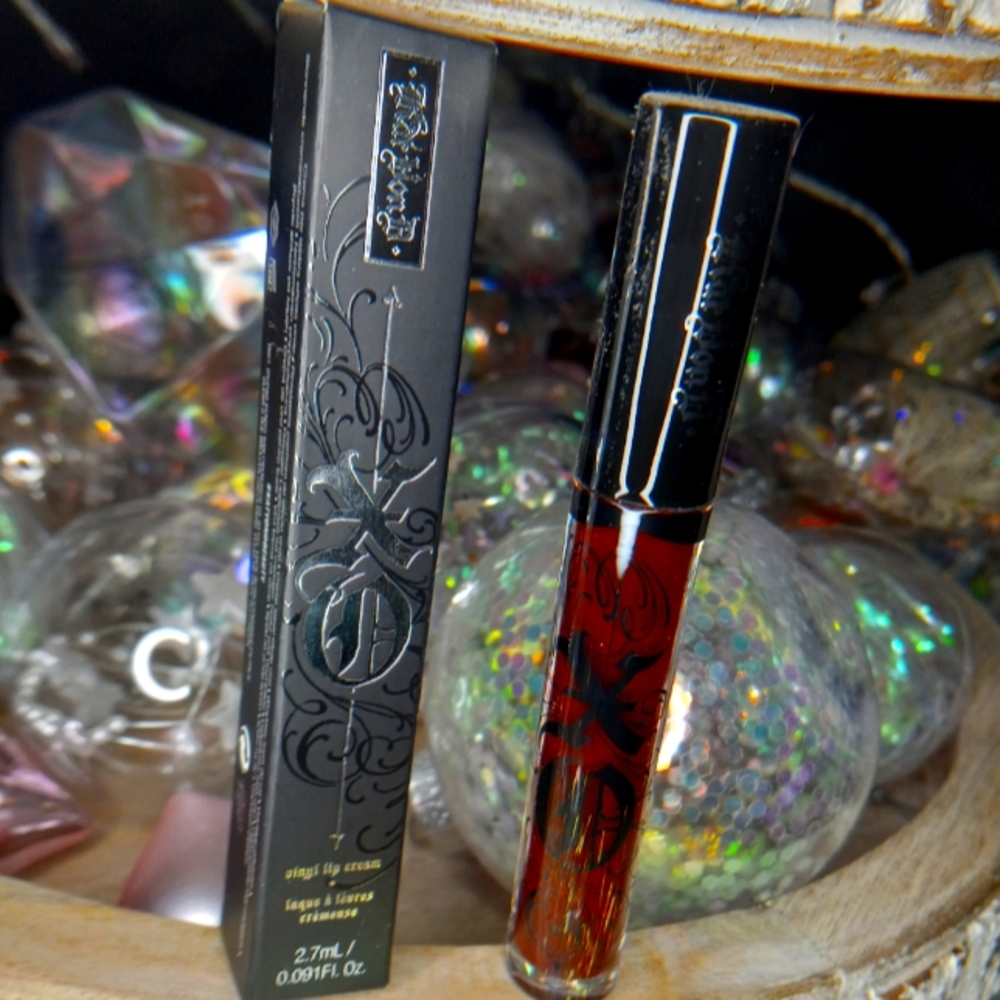☆3\$20* KVD XO Vinyl Lip Cream in Dahlia